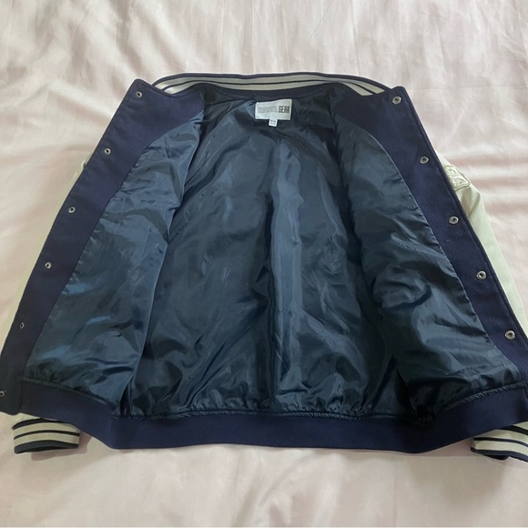 💜2FOR$17 Survival Gear Varsity Bomber Jacket - Picture 4 of 12